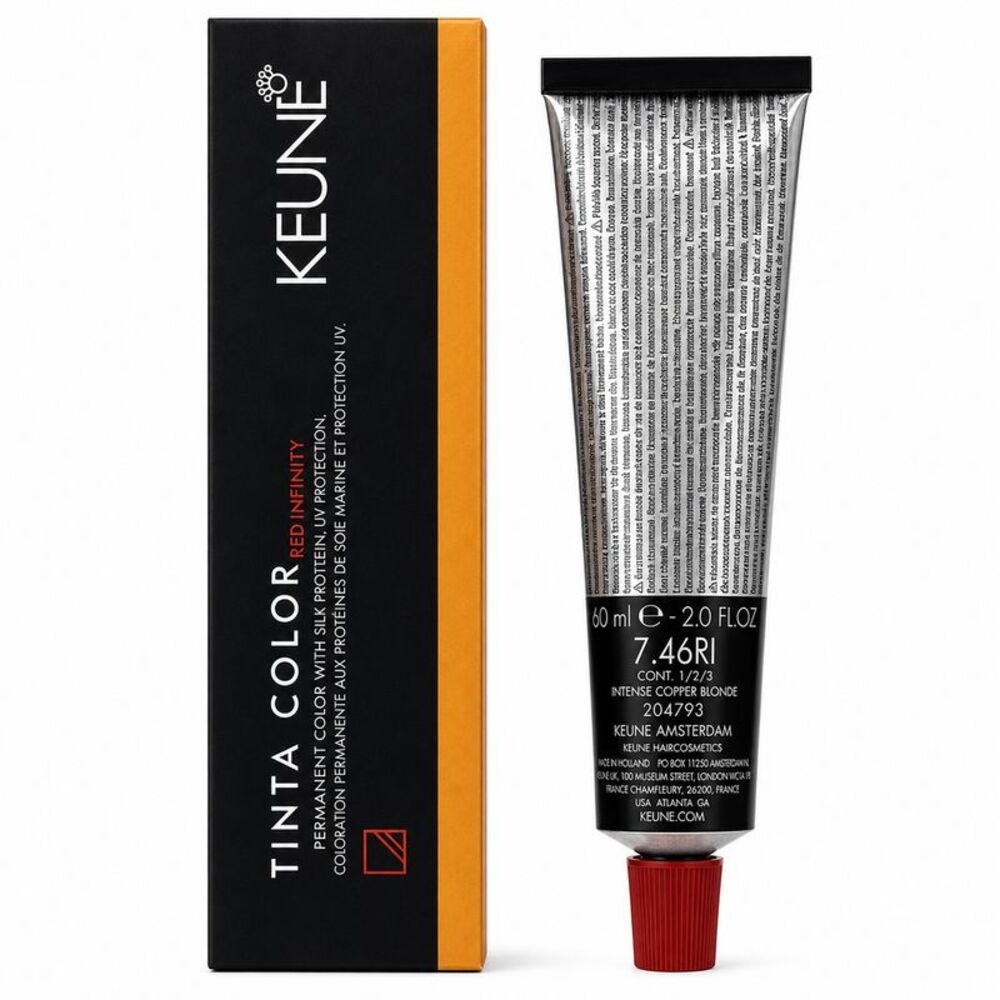 Keune Tinta Color No. 7.46RI Medium Infinity Copper Red Blonde 2 Oz